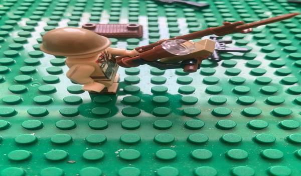 用乐高做和平精英辅助器