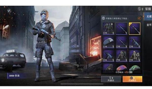 和平精英有多少个辅助装备