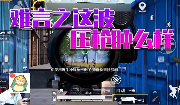 小猪和平精英压枪视频