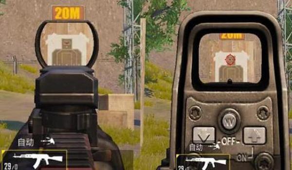 和平精英测距辅助瞄准镜