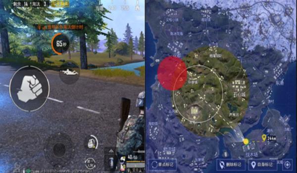 和平精英辅助地图怎么玩